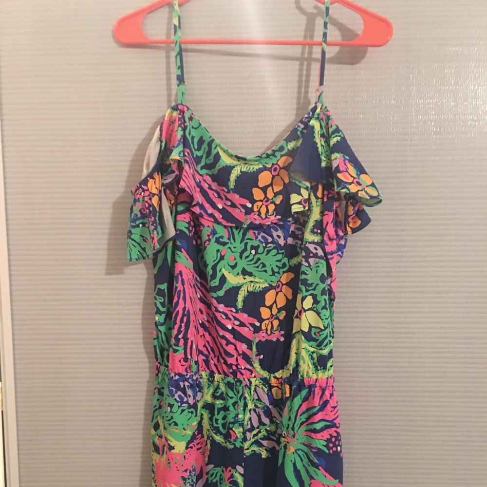Lilly Pulitzer romper-Size L